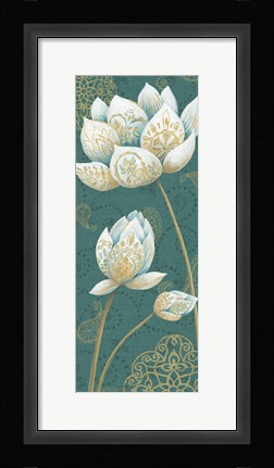 Framed Lotus Dream IIIB Print