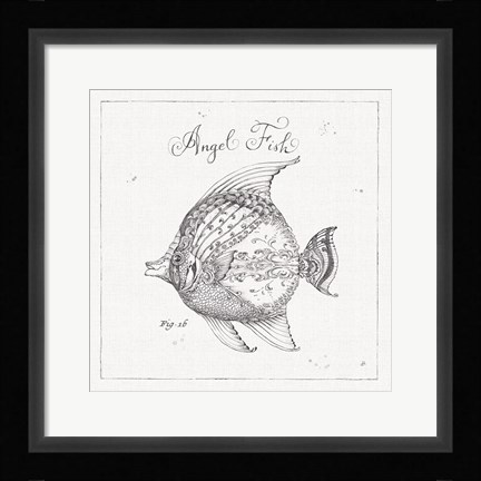 Framed Underwater Life XVII Print