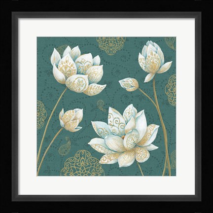 Framed Lotus Dream IVB Print