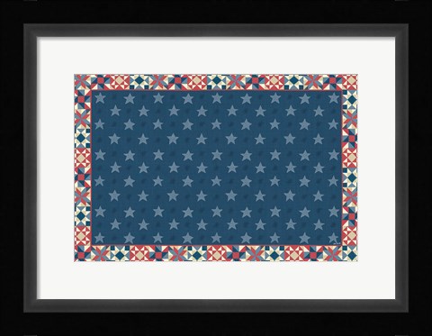 Framed American Country VIII Print