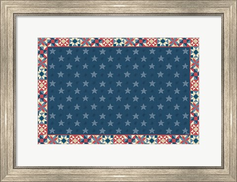 Framed American Country VIII Print