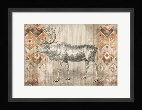 Framed Natural History Lodge Southwest IX Print