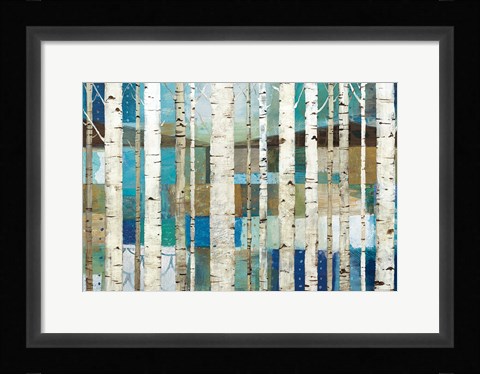 Framed Natural World Birches Print