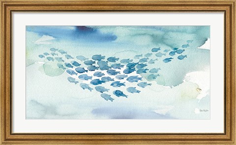 Framed Sea Life I Print