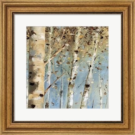 Framed White Forest IV Print