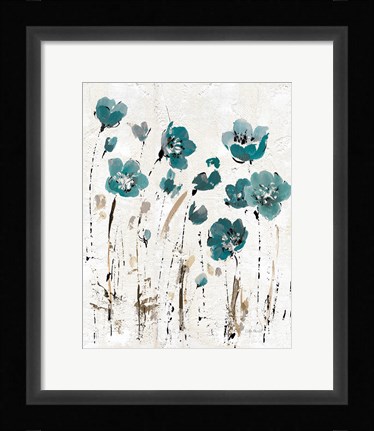 Framed Abstract Balance VI Crop II Print