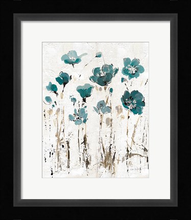 Framed Abstract Balance VI Crop I Print