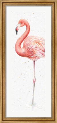 Framed Gracefully Pink VII Print
