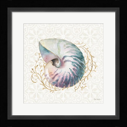 Framed Ocean Dream I Print