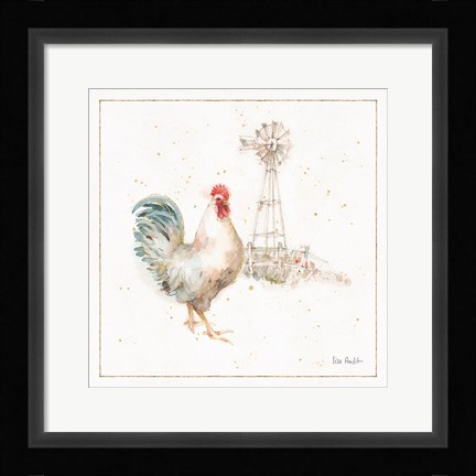 Framed Farm Friends XI Print