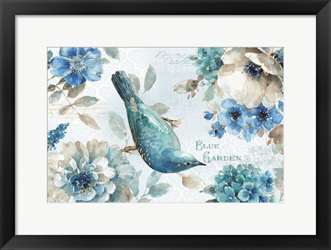 Framed Indigold VIII Print