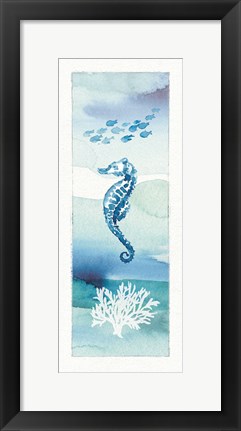 Framed Sea Life VIII Print