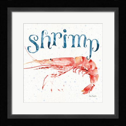 Framed Beach House Kitchen IV Print