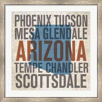 Framed Arizona Chandler Print