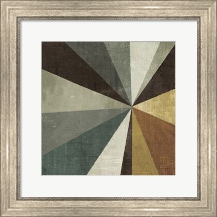 Framed Triangulawesome Square II Print