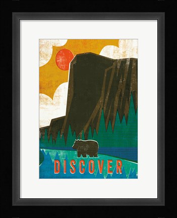 Framed Big Sky IV Print