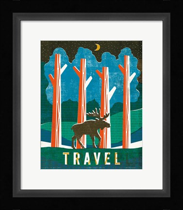 Framed Big Sky III Print