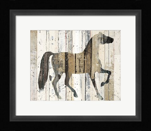 Framed Dark Horse v2 Print