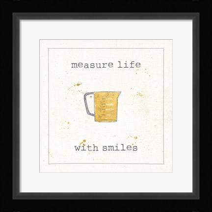 Framed Cuisine Cuties VI Print