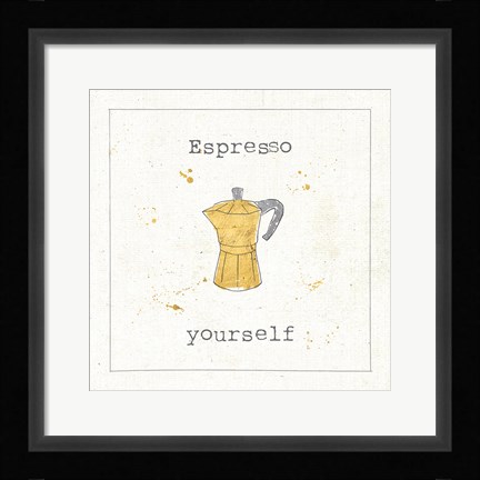 Framed Cuisine Cuties VII Print