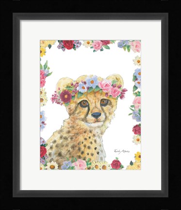 Framed Flower Friends IV Print