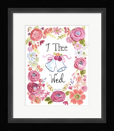 Framed I Do III Print