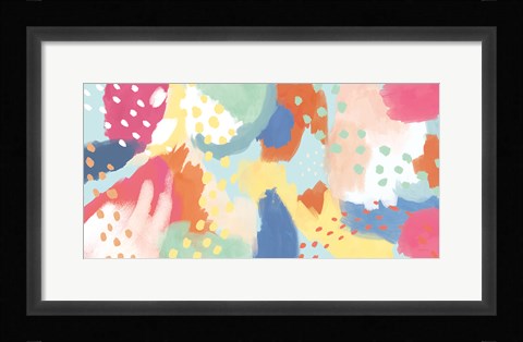 Framed Bright Life III Print