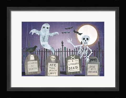 Framed Gravetown V Print