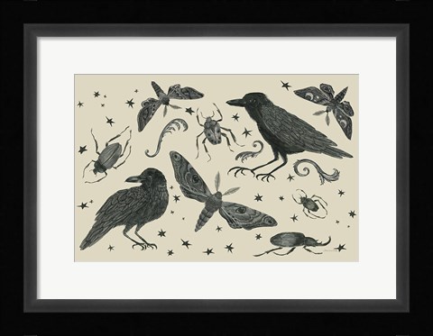 Framed Hocus Pocus V Print