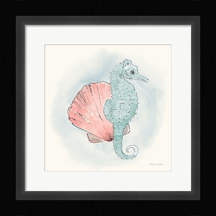 Framed Sea Life III Print
