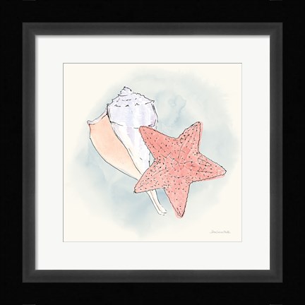 Framed Sea Life II Print