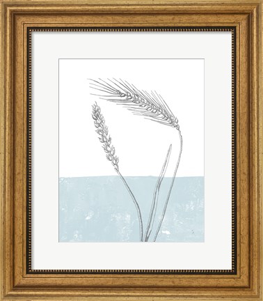 Framed Wheat Print