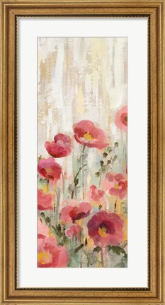 Framed Sprinkled Flowers Panel II Print