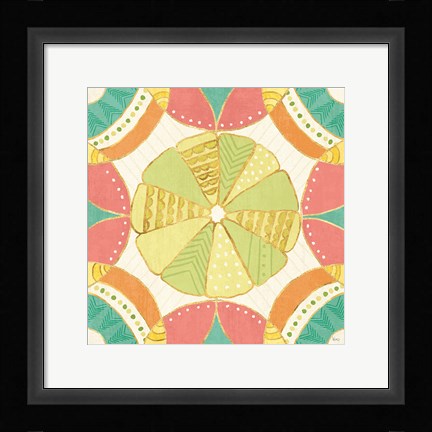 Framed Citrus Splash VIII Print