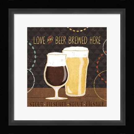 Framed Suds II Print