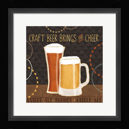 Framed Suds III Print