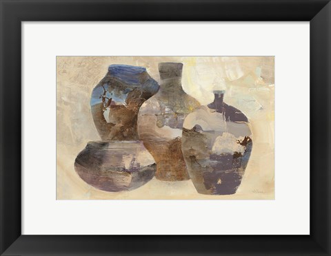 Framed Ceramic Still Life Print