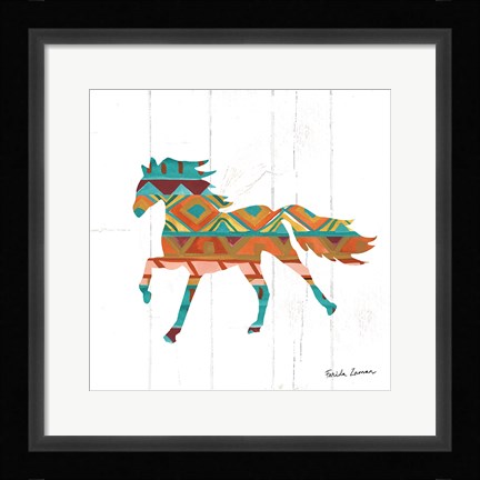 Framed Southwestern Vibes IV Print