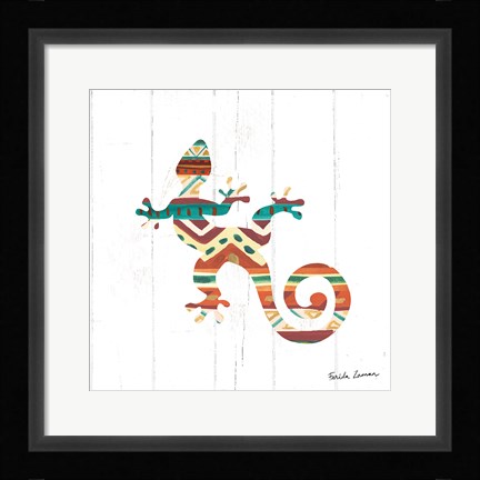 Framed Southwestern Vibes V Print