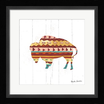 Framed Southwestern Vibes II Print