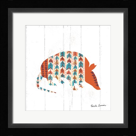 Framed Southwestern Vibes I Print