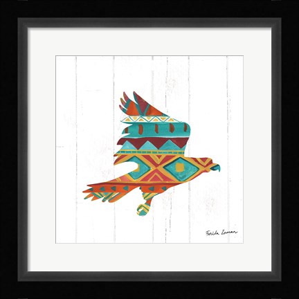 Framed Southwestern Vibes III Print
