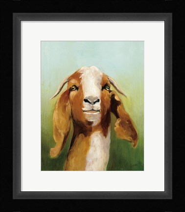 Framed Got Your Goat v2 Print