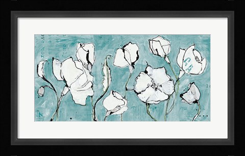 Framed 16 Again v.2 Teal Print