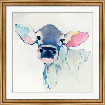 Framed Bessie with Color Print