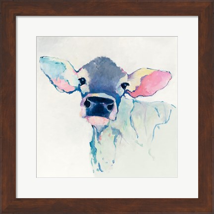 Framed Bessie with Color Print