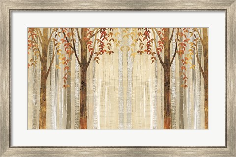 Framed Down to the Woods Autumn Print