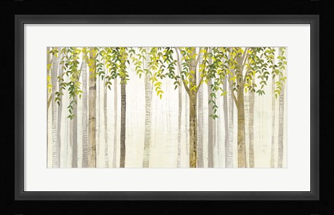 Framed Down to the Woods Spring Crop Print