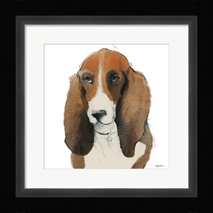 Framed Oberon Watercolor Print