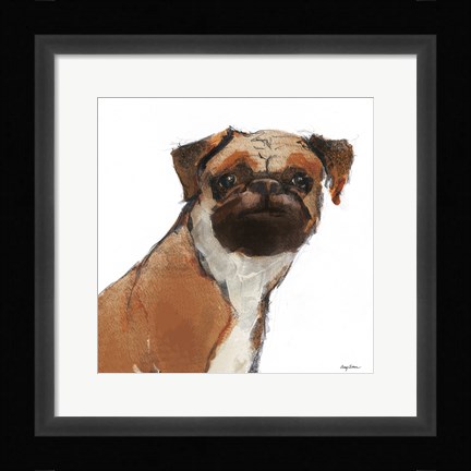 Framed Snug Watercolor Print